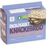 Garant Ekologiskt Knäckebröd Fullkornsråg & Linfrö 200 g