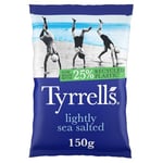 Tyrrells Lightly Sea Salted Sharing Crisps 150g