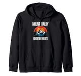 Mount Baldy Adventure Awaits US Mountains Nature Lover Zip Hoodie