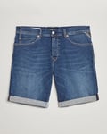 Replay RBJ901 Hyperflex Denim Shorts Dark Blue