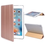 Housse Ipad Pro 9.7" - Savfy® Etui En Pu Cuir Coque Pour Apple Ipad Pro 9.7 Pouces Magnétique Smart Cover Case Avec Stand,Rose Gold