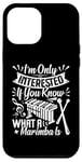 iPhone 12 Pro Max Marimba Player Percussion Instrument Musician Marimbist Case