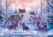 Ravensburger - Puzzle Adulte - Puzzle 1000 pièces - Loups arctiques - Adultes et Enfants à partir de 14 Ans - Puzzle de qualité supérieure - Animaux & Fantaisie - 12000647