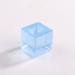 10st Isblock Stressboll Leksak Dekompression Ice Cube BLÅ Blue Cube