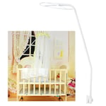 White Mosquito Net Stand Holder Lightweight Easy Assembly For Mosquito Net A NEW