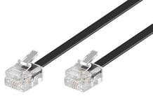 MicroConnect Modular - Telefonkabel - RJ-11 (hann) til RJ-11 (hann) - 2 m