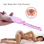 Plug Sextoy Stimulateur Prostate Anal Point G Vibrant Flexible Doux Homme Femme-