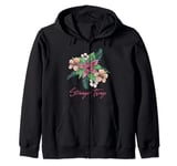 Stranger Things 4 Demogorgon Bouquet Zip Hoodie