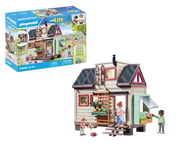 PLAYMOBIL myLife 71509 Tiny House, divers ingericht gezinshuis met gedetailleerd