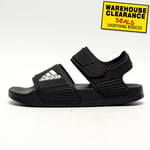 Adidas Adilette Casual Comfort Kids Junior Summer Sandals Black