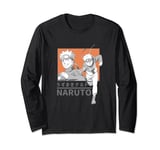 Naruto Shippuden Orange Box Design Long Sleeve T-Shirt