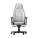 Noblechairs ICON Series Faux Leather Gaming Chair - White/Black