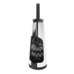 BRABANTIA TOILET BRUSH WITH HOLDER BRILLIANT STEEL