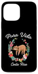 Coque pour iPhone 13 Pro Max Paresseux Costa Rica Pura Vida