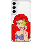 ERT GROUP Coque de téléphone Portable pour Samsung S22 Original et sous Licence Officielle Disney Motif Ariel 009 Parfaitement adapté à la Forme du téléphone Portable, partiel imprimé