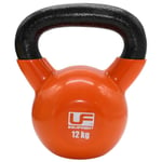 Urban Fitness Cast Iron Kettlebell 12Kg - Orange