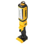 DEWALT - Lampe LED XR 18V - DCL050-XJ - Lampe à Faisceau Large Vendue Sans Batterie, Ni Chargeur - 2 Réglages de Luminosité - 250-500 Lumen - Tête Articulée - Classe FR IP54