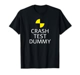 Crash Test Dummy Easy Last Minute Funny Costume for Men T-Shirt