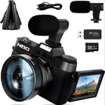 4K Digital Camera Video Camcorder 48MP Cameras for Photography,Vlogging Camera C