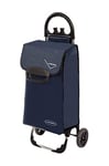 SHOPPING TROLLEY 2 WHEELS, FOLDABLE, WITH THERMO POCKET - BP_230516