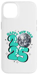 iPhone 14 Plus New Year 2025 Disco Ball Party NYE New Year Eve Retro Aqua Case