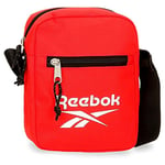 Reebok Boston Sac à bandoulière Rouge 17x21x7 cms Polyester