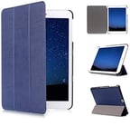 Skytar Coque Galaxy Tab S2 9.7,Etui Tab S2 9.7,Housse en PU Cuir Flip Case Cover Protection pour Samsung Galaxy Tab S2 9.7 Pouces SM-T810/T813/T815/T819 Tablette ave Support de Fonction,Bleu marine