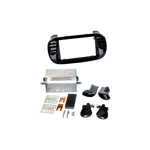 2-DIN monteringsramme Fiat 500 2005 - 2015 m/auto AC