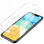 2 st härdat glas - transparent anti fingeravtryck lämplig för iPhone 12/12Pro med förpackning