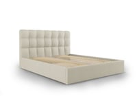 Sänky Mazzini Beds Nerin 1, 160x200 cm, beige