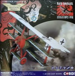 Corgi Aviation Fokker Dr.I Last Combat Sortie of The Red Baron AA38312 1:48