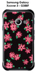 Onozo Coque Samsung Galaxy Xcover 3 - G388F Design T'ites Fleurs du Soir