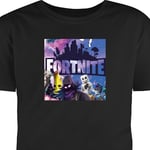 Barn-T-shirt | Bekväm T-shirt för Barn Fortnite svart 9-11 År