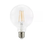 Ampoule LED globe E27 806lm 5.9W = 60W Ø9.5cm Diall blanc neutre