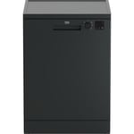 Lave-vaisselle pose libre BEKO b100 DVN06431A - 14 couverts - L60cm - 47dB - Anthracite