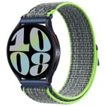 20/22MM Nylon för Samsung Watch 6/5/4 40mm 44mm 4/6 Classic 42mm 43mm 46mm 47mm Loop Strap Band för Galaxy Watch 5pro 45mm LGrU