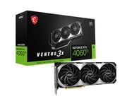 MSI VENTUS GEFORCE RTX 4060 TI 3X 16G OC graphics card NVIDIA 16 GB GDDR6