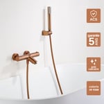 Imex Products - Mitigeur de Baignoire et Douche Thermostatique anti-calcaire Or Rose imex monza BTM039-4ORC