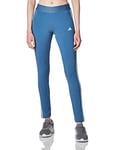 Adidas W 3S Leg Leggings Women's, Altered Blue/White, S/L