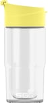 SIGG - Mug Isotherme - Travel Mug Nova - Avec Couvercle À Clapet - Lavage Au Lave-Vaisselle - Étanche - Sans BPA - Résiste À La Chaleur - En Verre - 0,37L