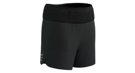 Short compressport trail racing femme noir