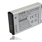 1x Batterie compatible avec Garmin E1GR, E2GR virb elite, Virb Elite, E1GR virb elite, E2GR caméra vidéo caméscope (1800mAh, 3,7V, Li-ion) - Vhbw