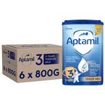 6 x 800g Aptamil 3 Toddler Milk Suitable For Ages 1+ Year