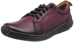 Andrea Conti Baskets pour Femme, Bordeaux, 37 EU