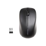 Kensington Silent Mouse-for-Life Wireless USB Mouse - Black (K72392US),1.5" x 2.4" x 4.3"