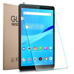 Lenovo Tab M8 arc edge 9H tempered glass screen protector Transparent