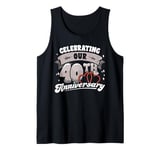 40th Wedding Anniversary Celebrating 40 Years Matching Gift Tank Top