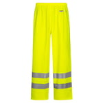 Lyngsøe PU regnbukse, High-Vis gul, klasse 2, størrelse 4XL