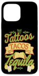 iPhone 13 Pro Max Tattoos Tacos Tequila Tex-Mex Tattooer Case