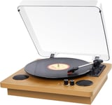 Record Player, Bluetooth Portable Vinyl Turntable Digital Encoder Built-in and -